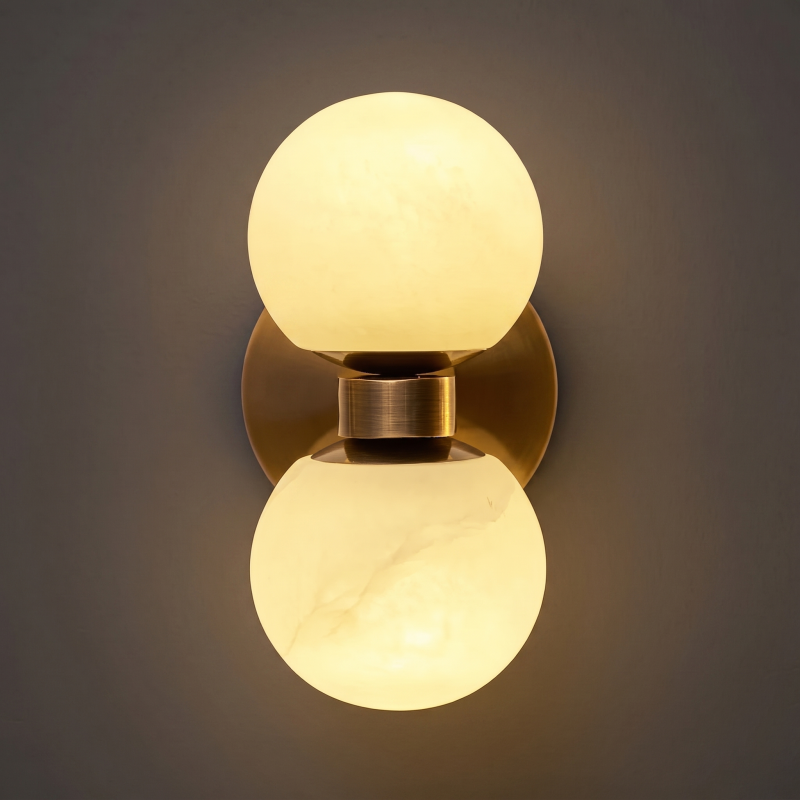 Alboette Alabaster Wandleuchte