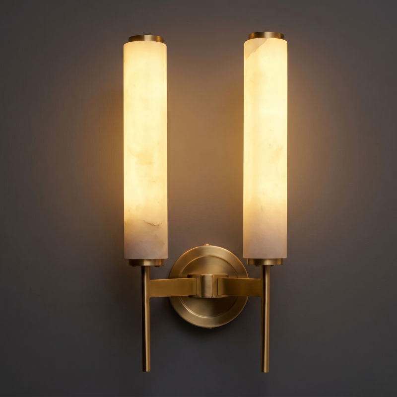 Alboette Alabaster Wandleuchte