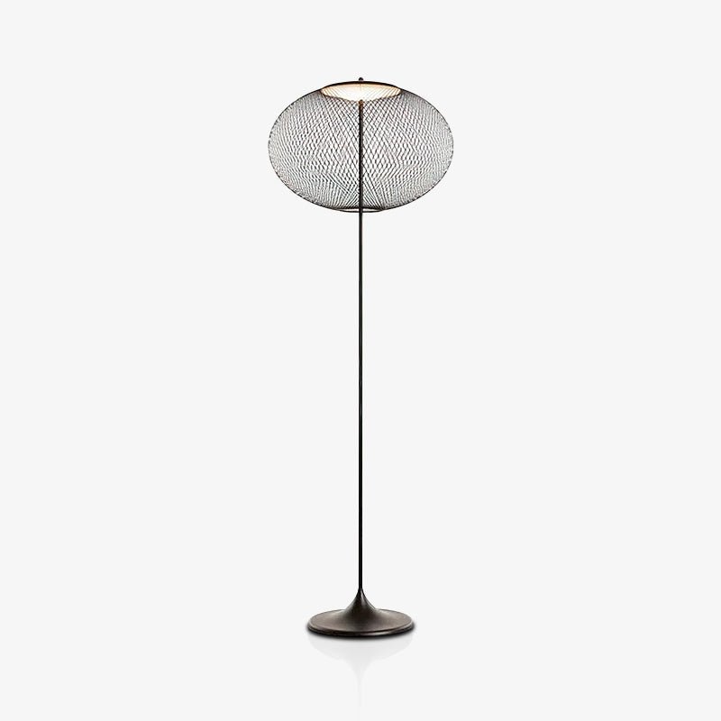 Ilsolyre Industrielle Mesh-Stehleuchte