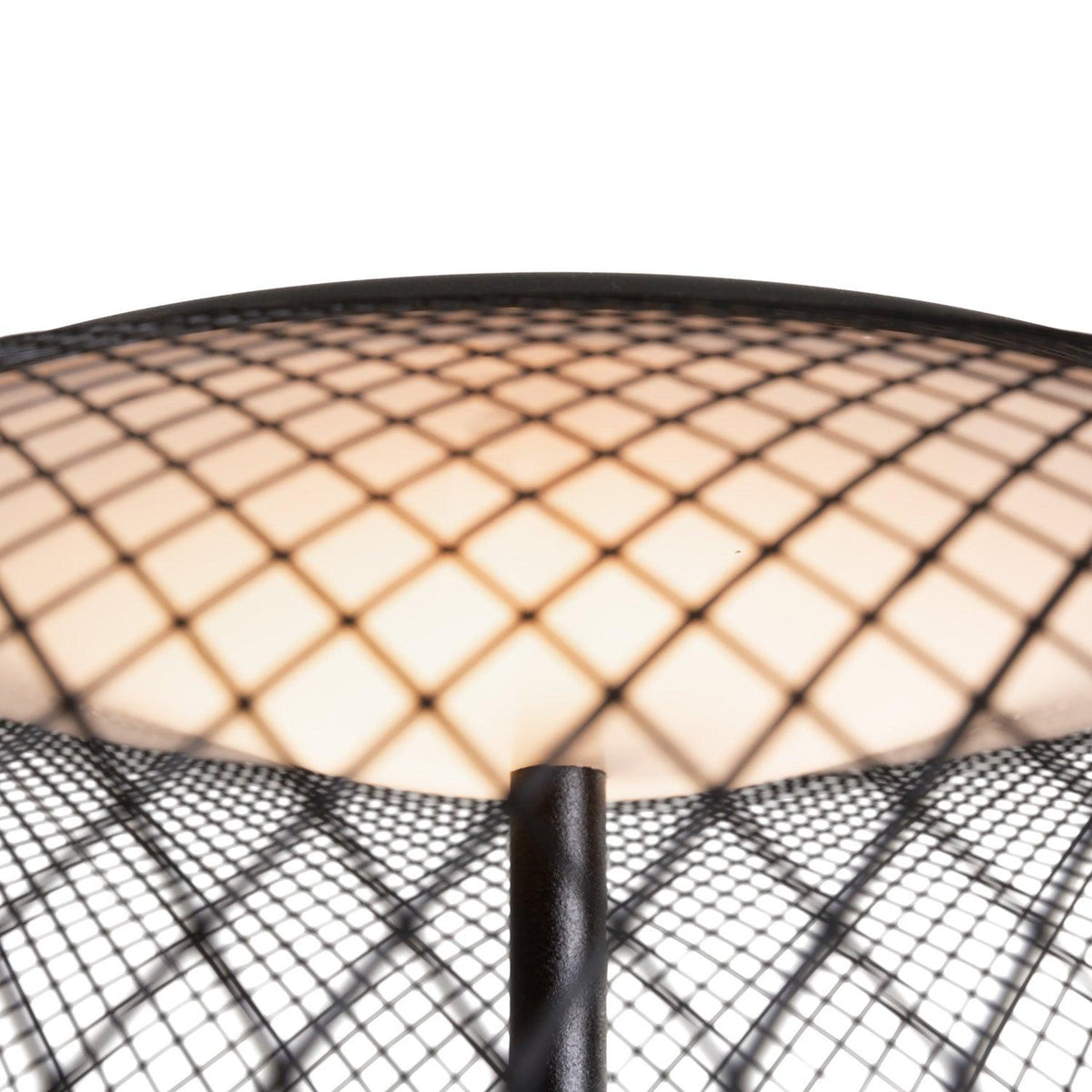 Ilsolyre Industrielle Mesh-Stehleuchte