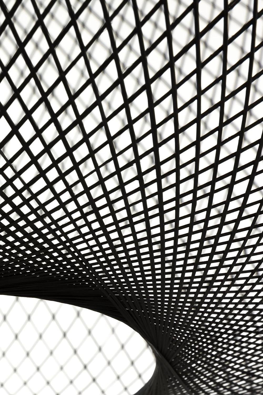 Ilsolyre Industrielle Mesh-Stehleuchte