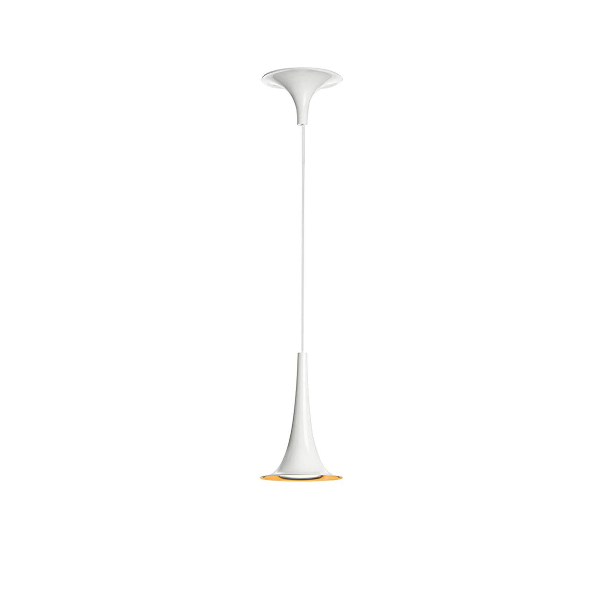 Rominex Pendelleuchte Acryl Trompetenform zeitgenössisch