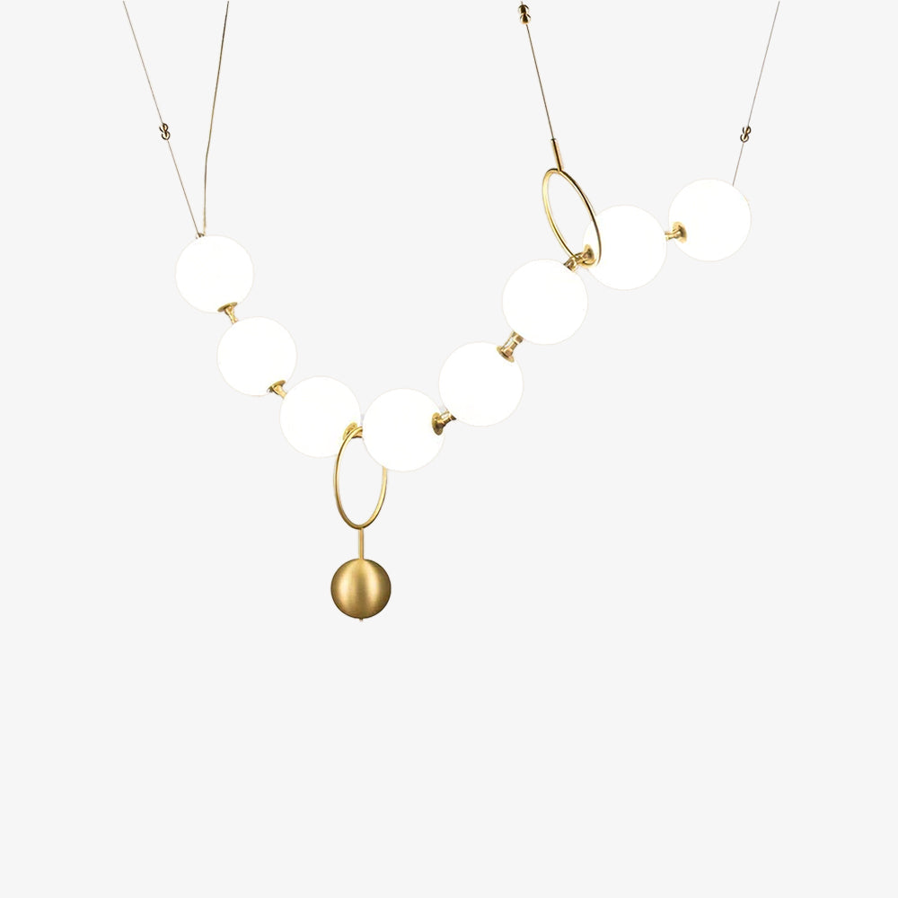 Eirinielle Pendelleuchte Halskette Glas
