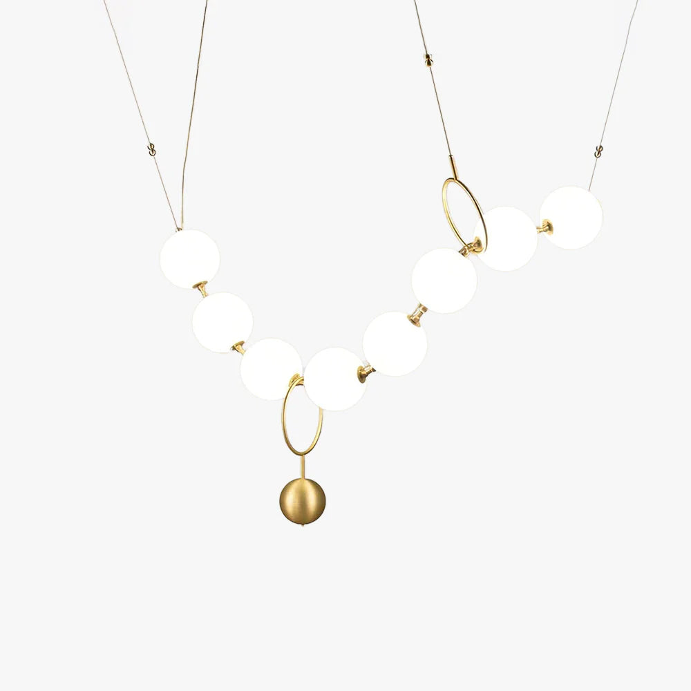 Eirinielle Pendelleuchte Halskette Glas