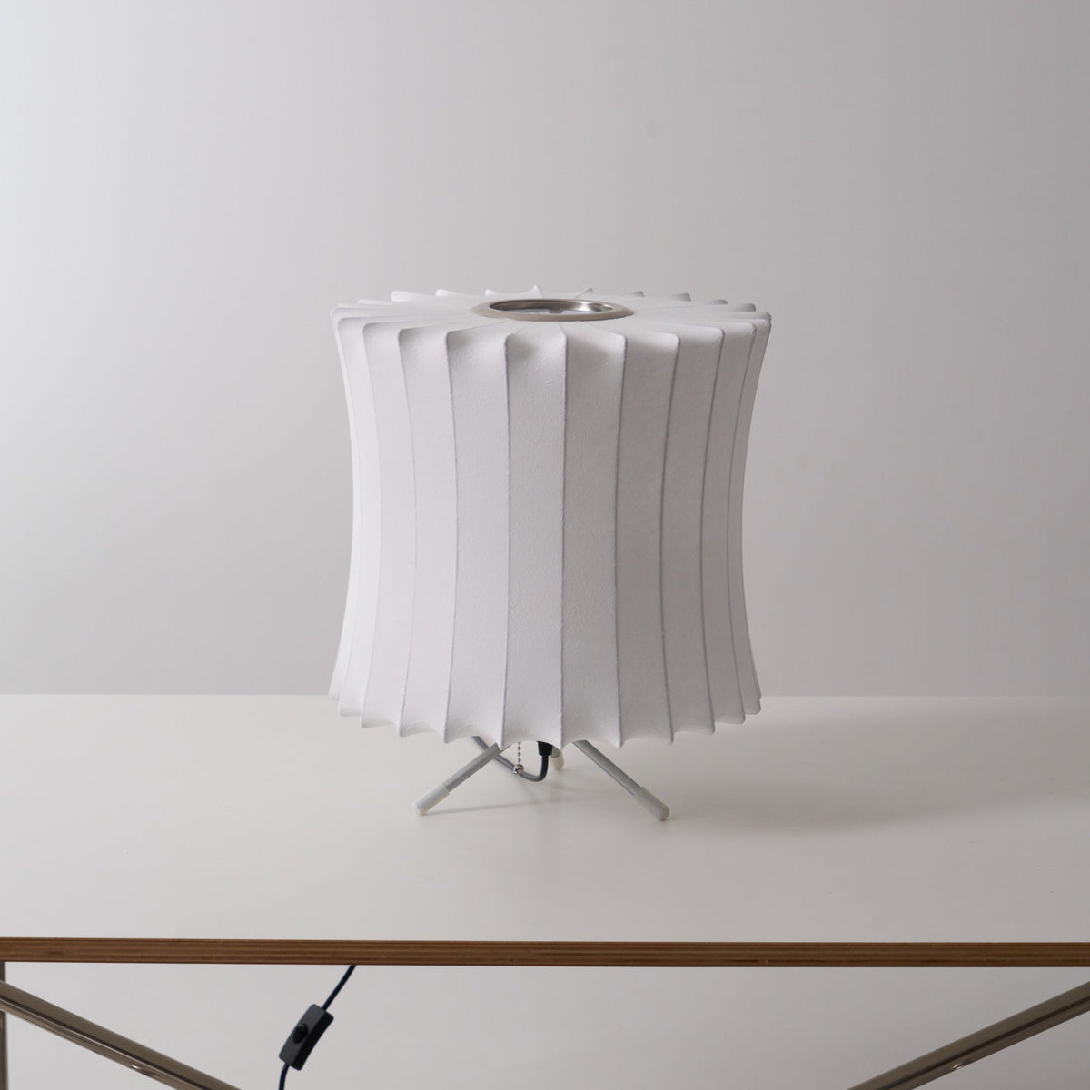 Rostix Stahl Tischleuchte Minimalistisch Industriell