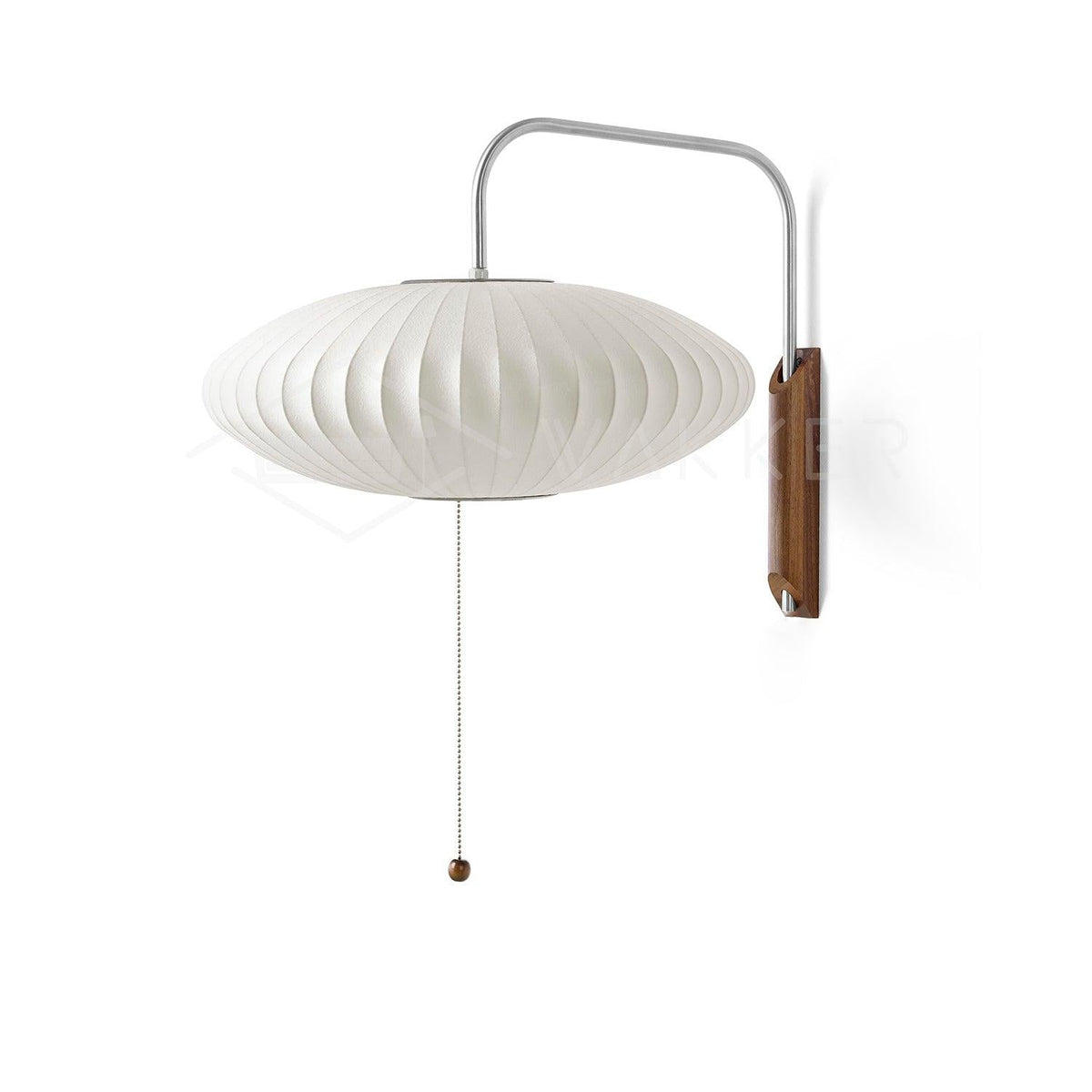 Evphael Premium nordische Kunst-Wandleuchte mit Kugel in Kieselsteinform