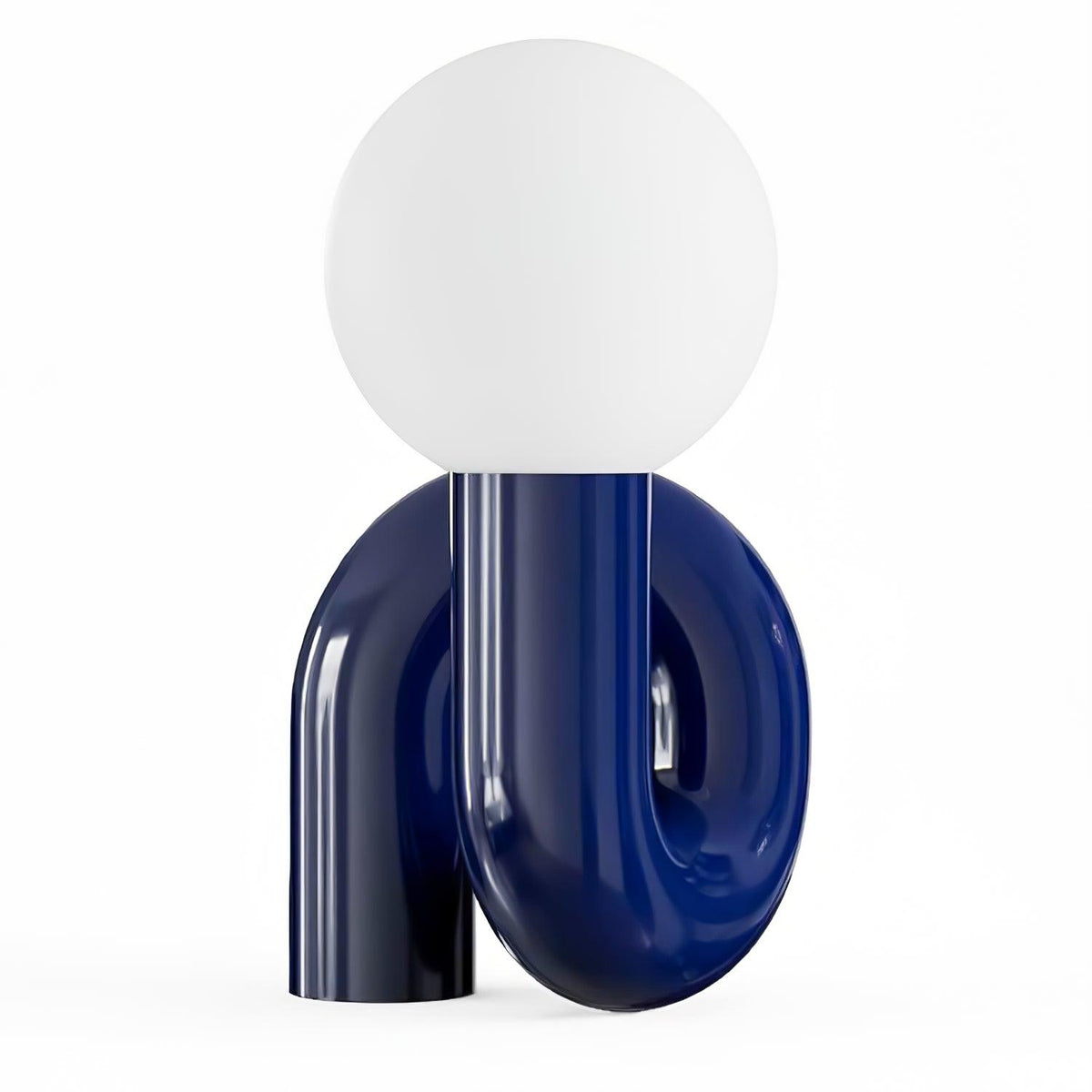 Soreeon Tischlampe Playful N-Form in Weiß