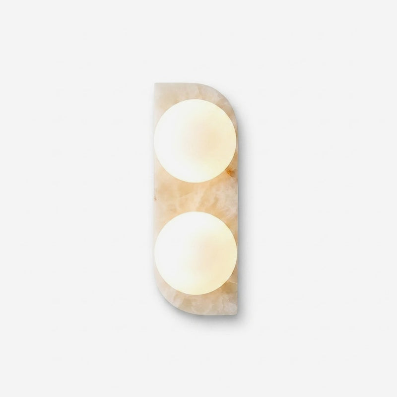 Onyx Alabaster-Wandleuchte