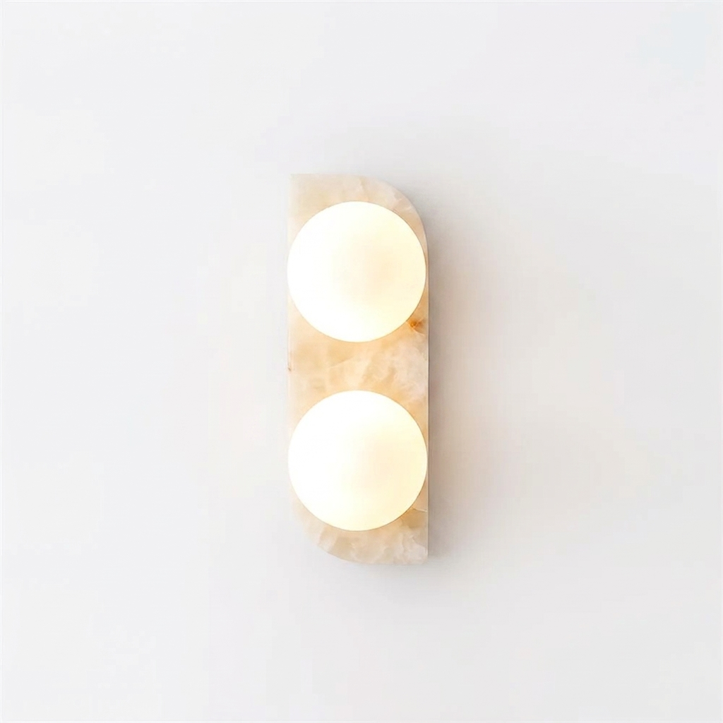 Onyx Alabaster-Wandleuchte