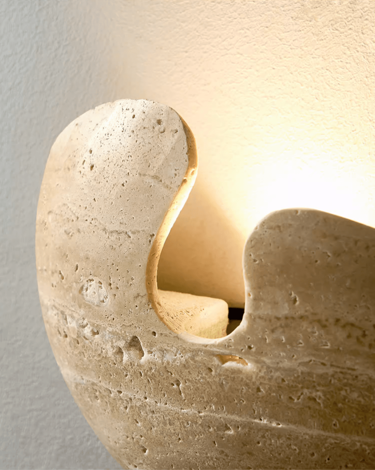Pearl Stone Wandleuchte