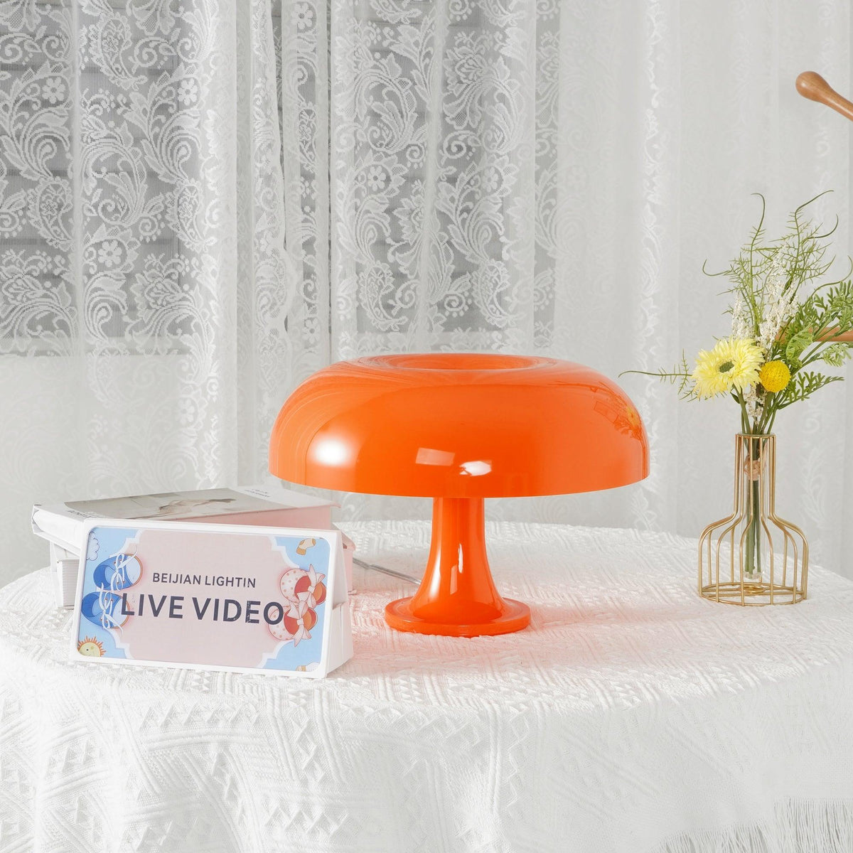 Orelielia verspielte Retro-Tischleuchte