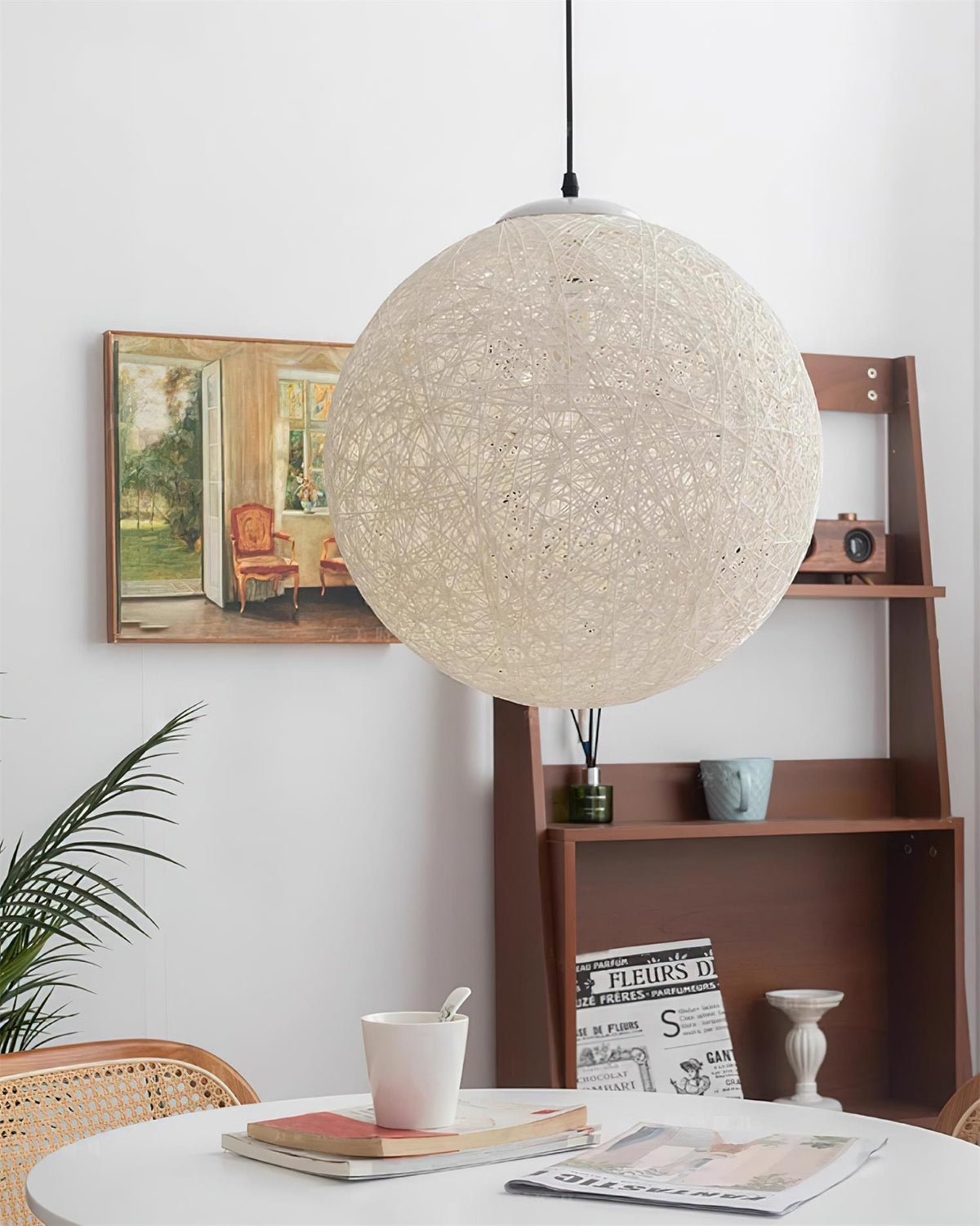 Cashae zeitgenössische minimalistische Pendelleuchte mit Kugelschirm