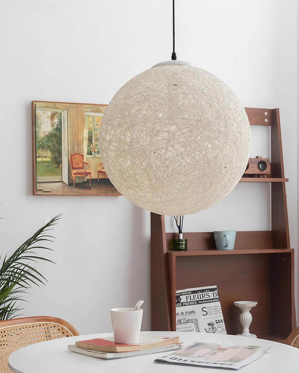 Cashae zeitgenössische minimalistische Pendelleuchte mit Kugelschirm