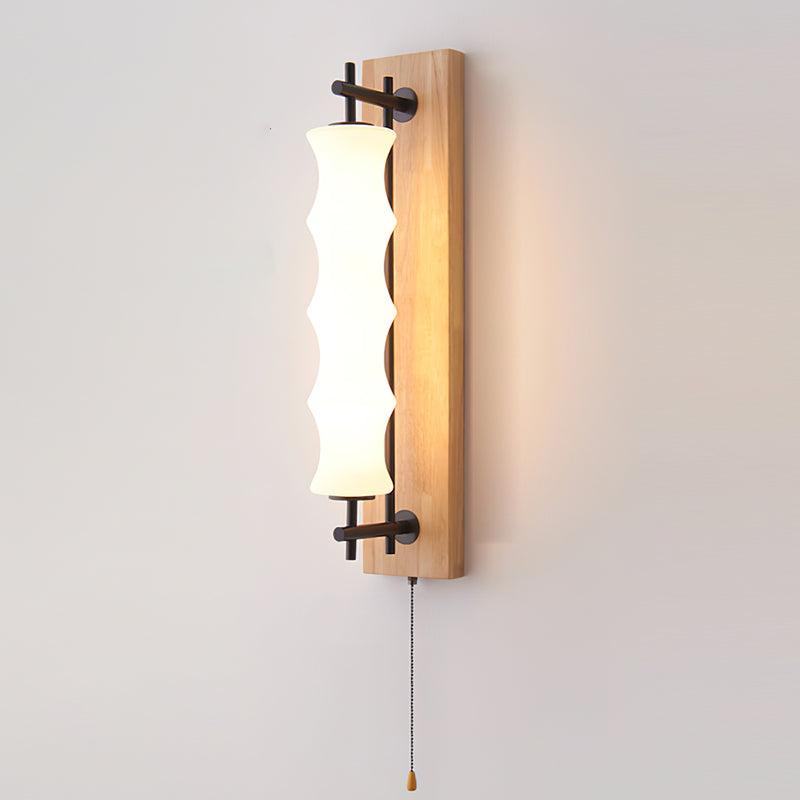 Eireelia Wellglas-Wandleuchte