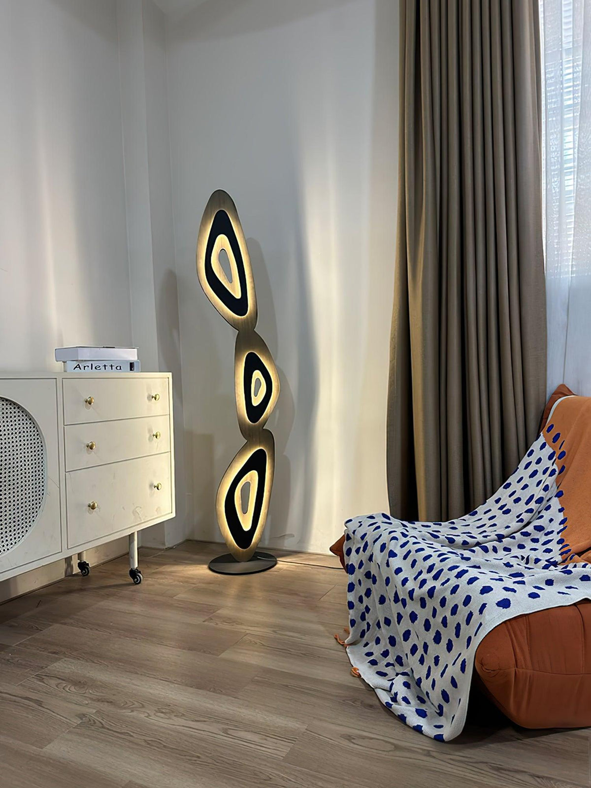Isoloril Art Deco Stehleuchte