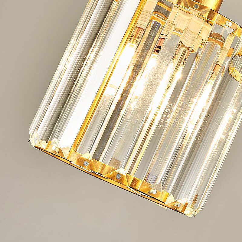 Airsha  Pendelleuchte Schwarz/Gold Wohnzimmer/Küche Modern Rund/Quadrat