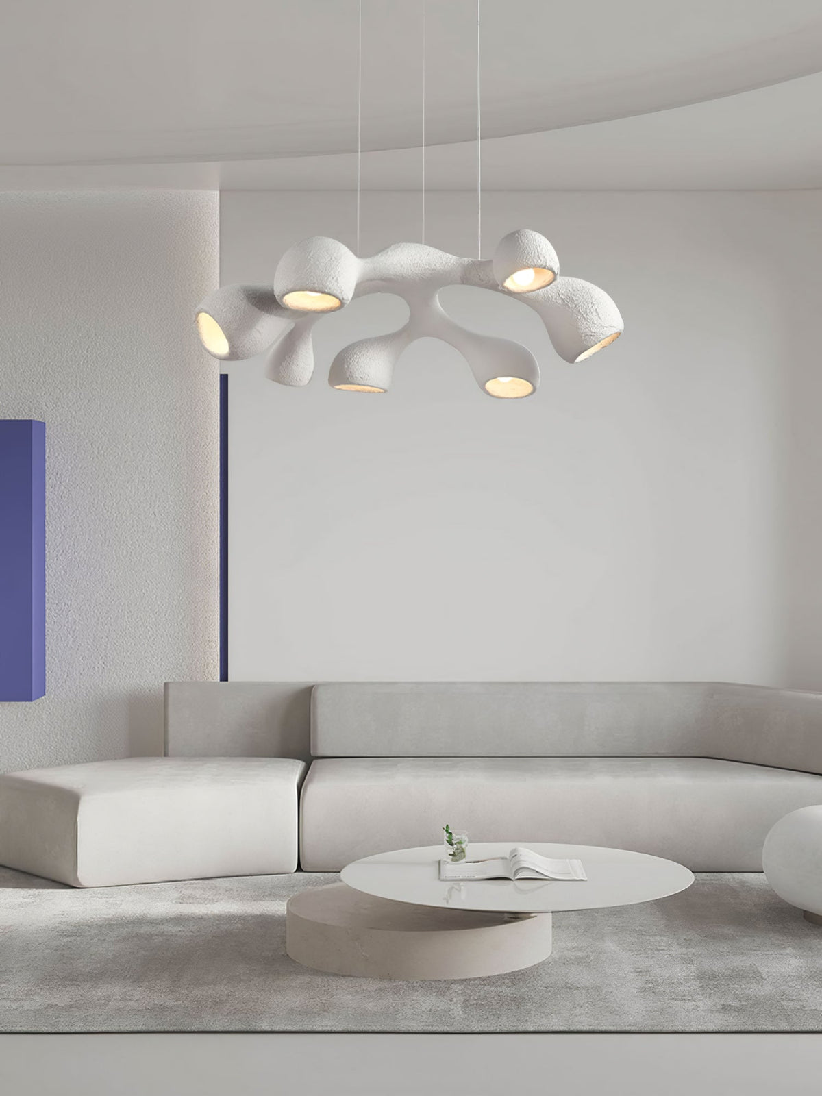 Seveny moderne Polystyrol-Pendelleuchte