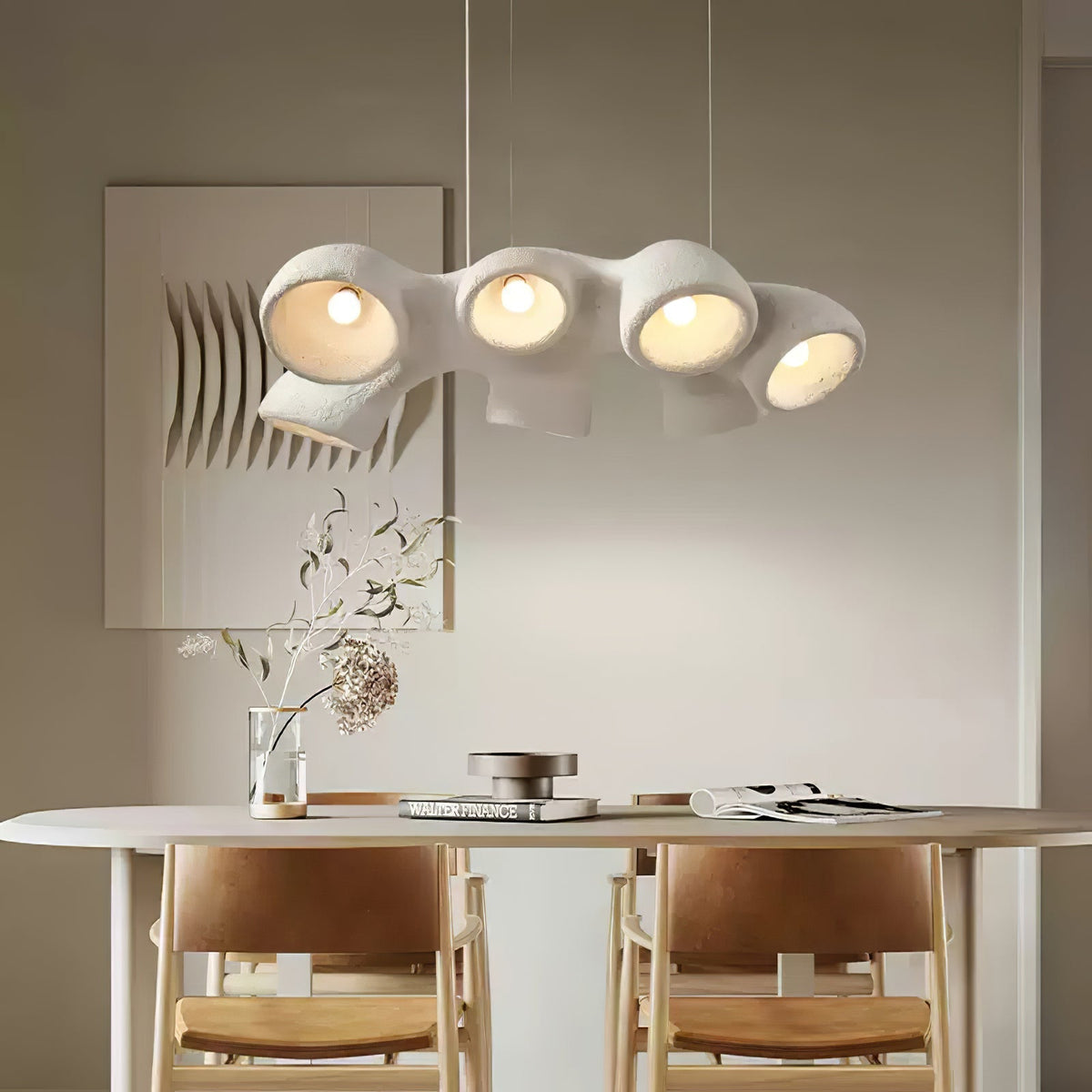Seveny moderne Polystyrol-Pendelleuchte