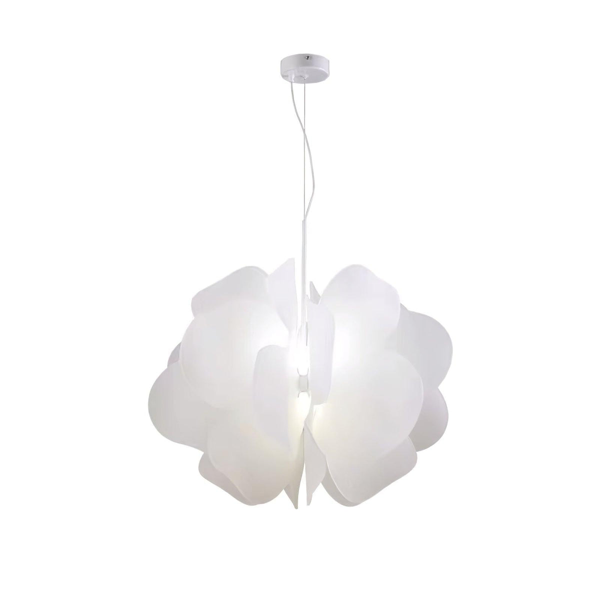Orelisiella Pendelleuchte Kunststoff Blumendesign