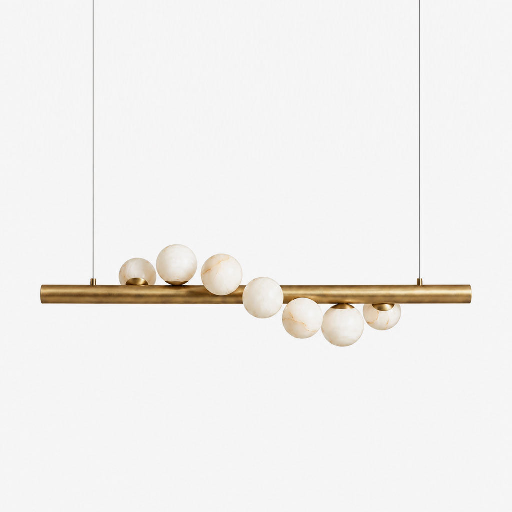 Isenford Alabaster Bar Pendelleuchte