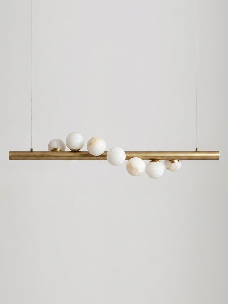Isenford Alabaster Bar Pendelleuchte
