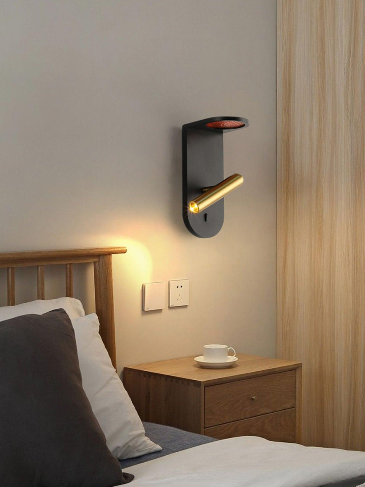 Caloaria Wandleuchte LED mit Ein-/Aus-Schalter verstellbar