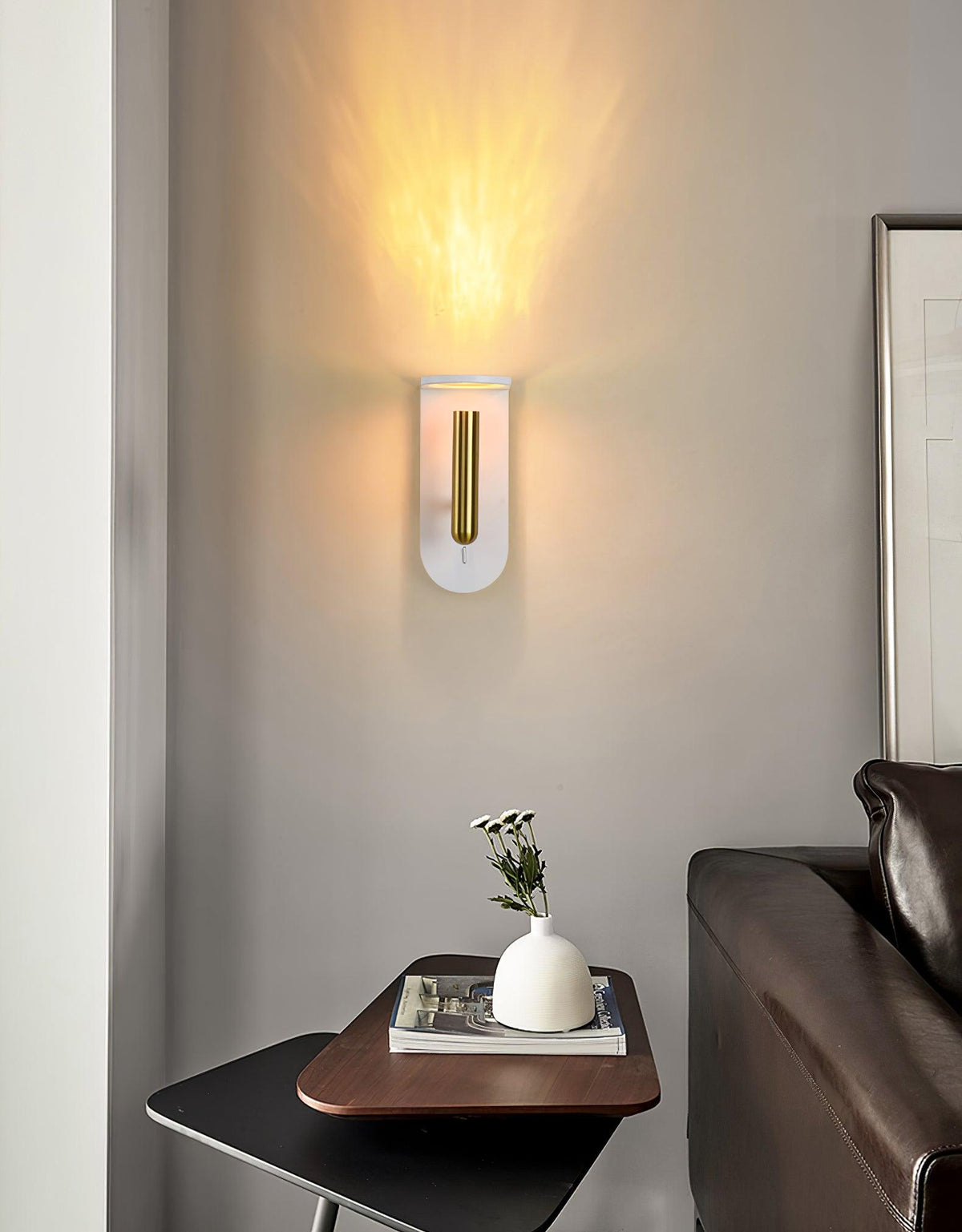 Caloaria Wandleuchte LED mit Ein-/Aus-Schalter verstellbar