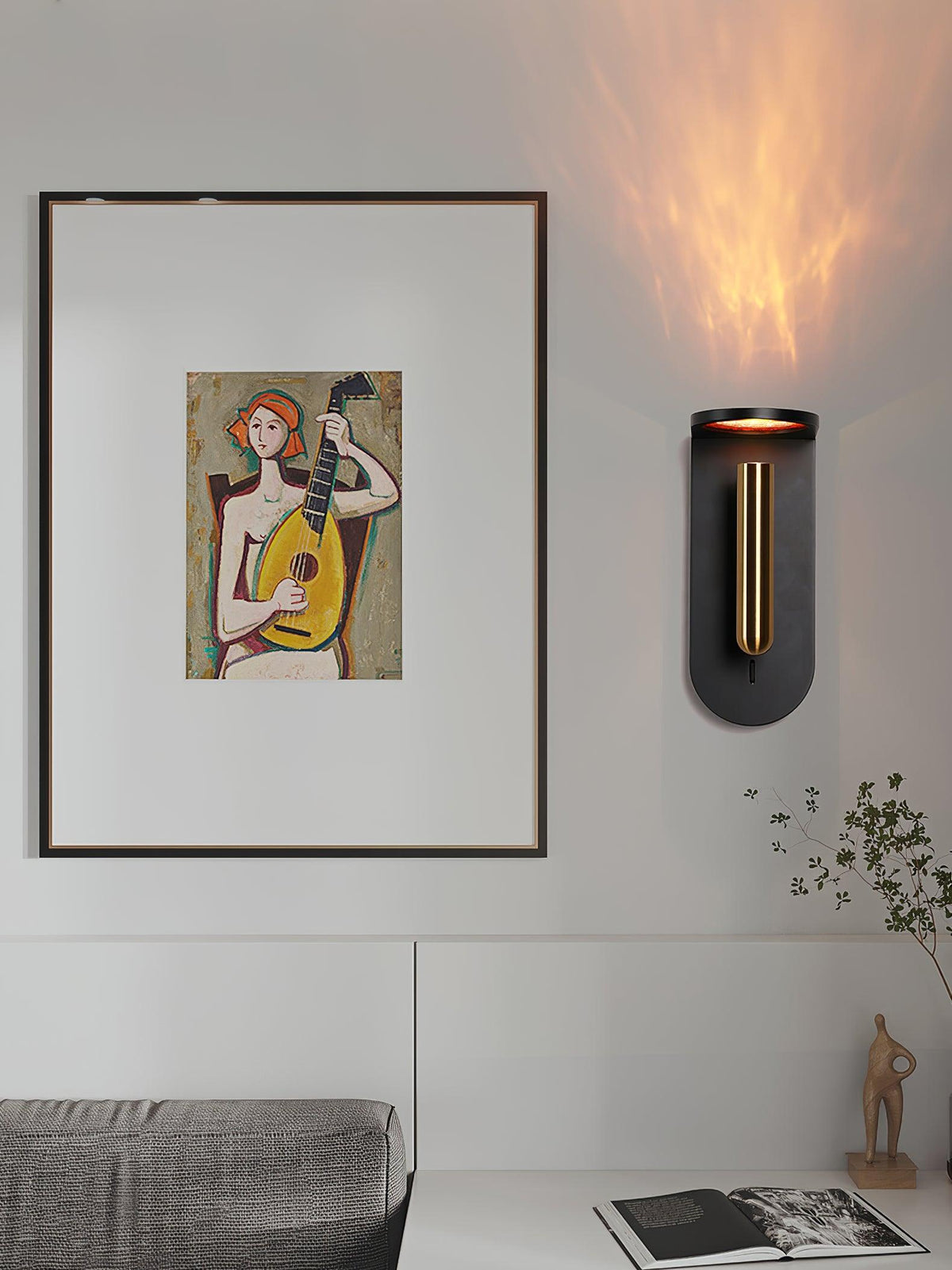 Caloaria Wandleuchte LED mit Ein-/Aus-Schalter verstellbar