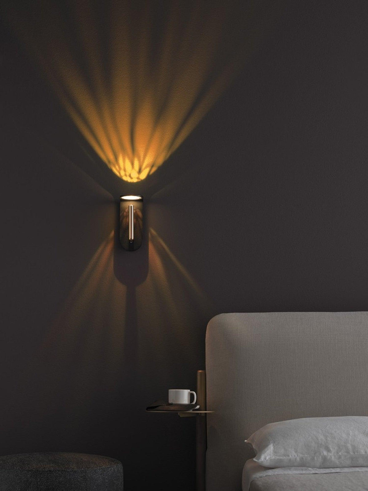 Caloaria Wandleuchte LED mit Ein-/Aus-Schalter verstellbar