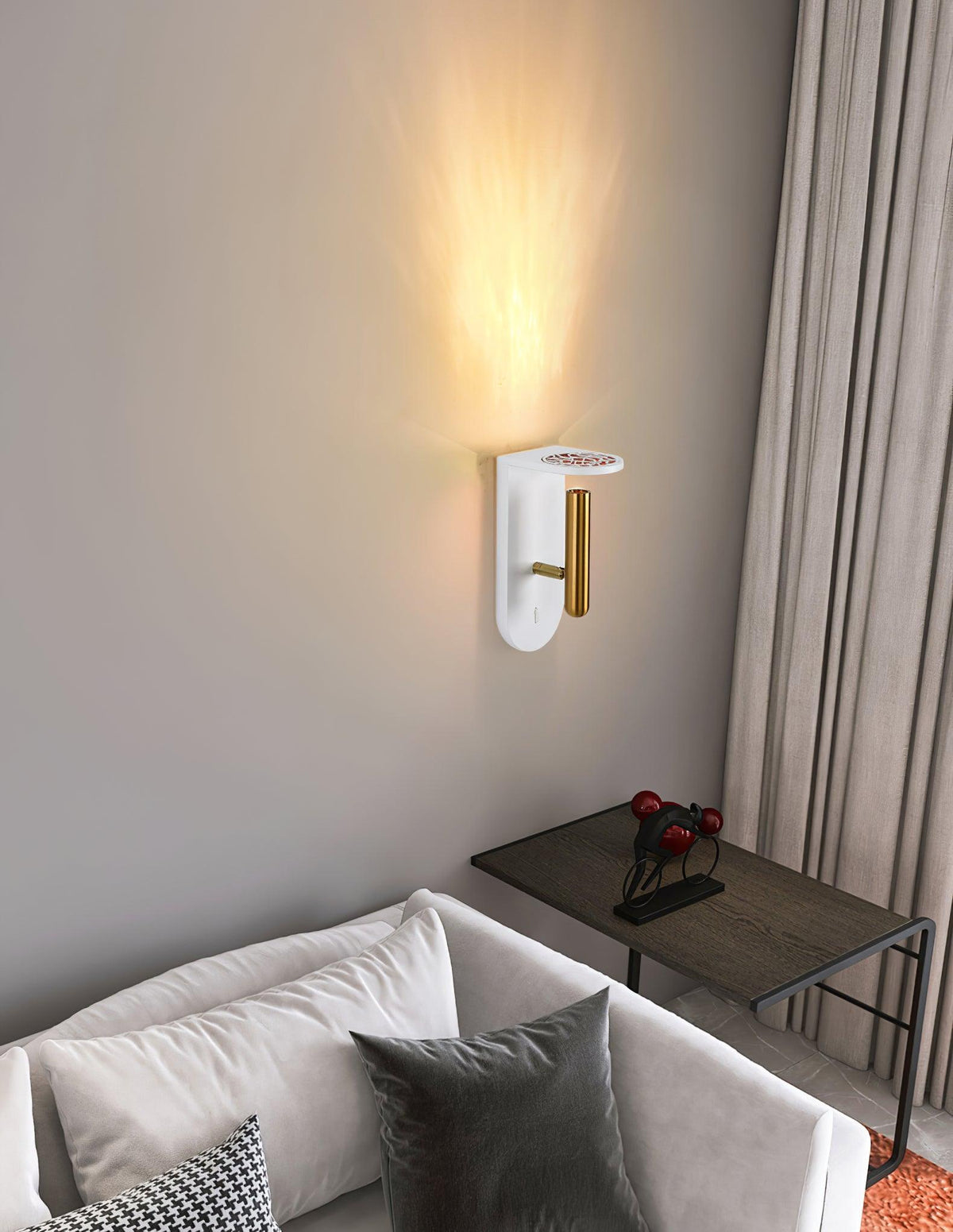Caloaria Wandleuchte LED mit Ein-/Aus-Schalter verstellbar