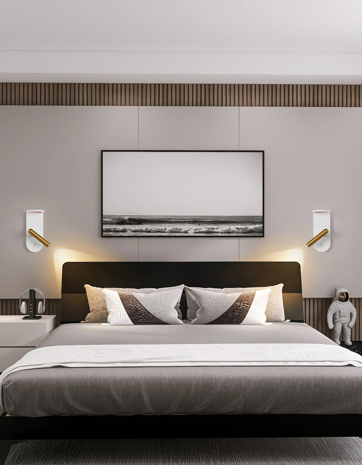 Caloaria Wandleuchte LED mit Ein-/Aus-Schalter verstellbar