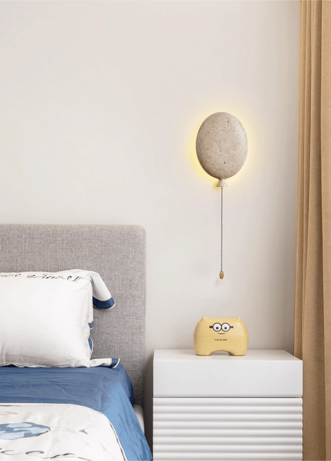 Tulf Balloon Wandleuchte