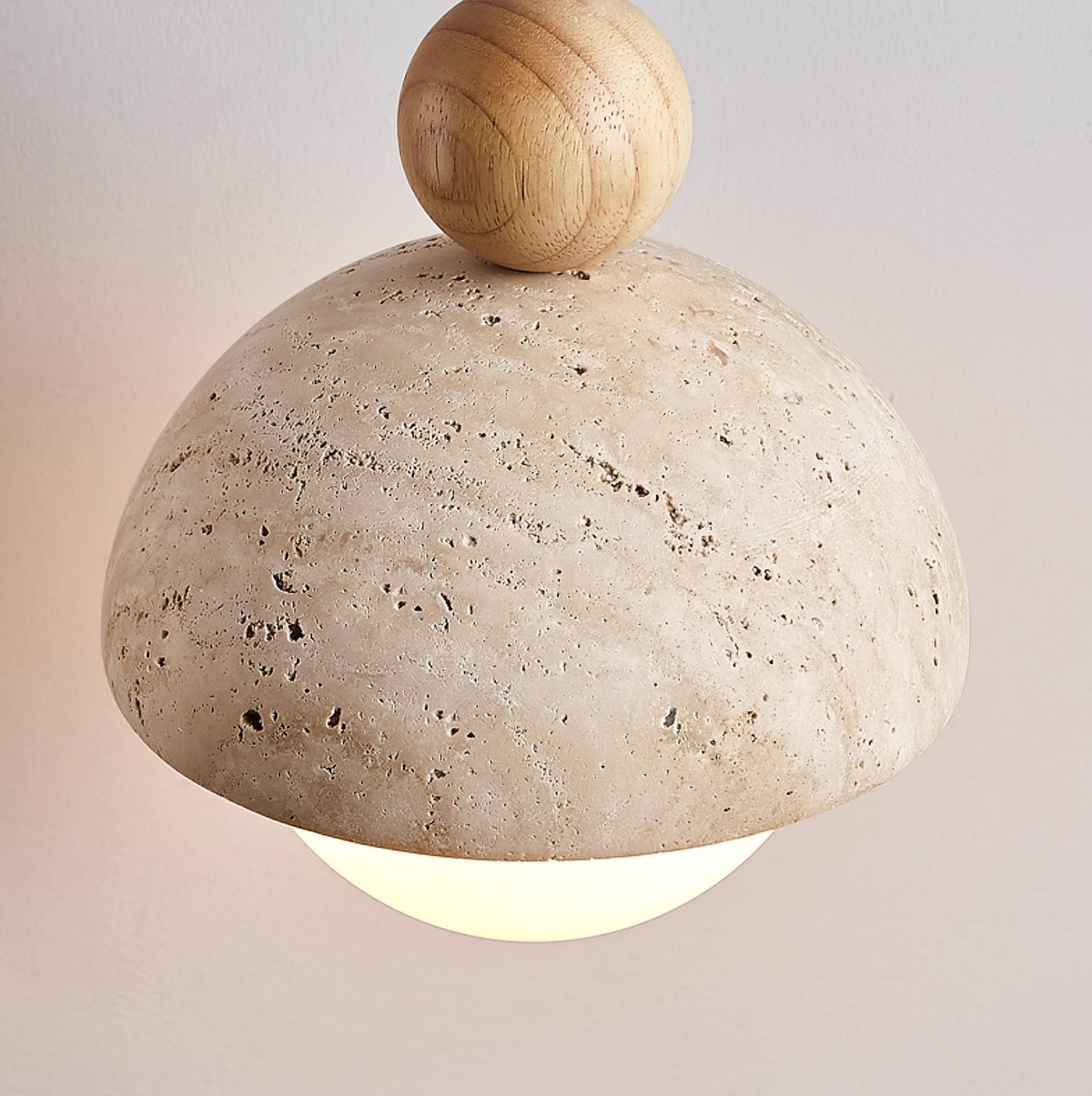 Bexn Travertine Pendelleuchte