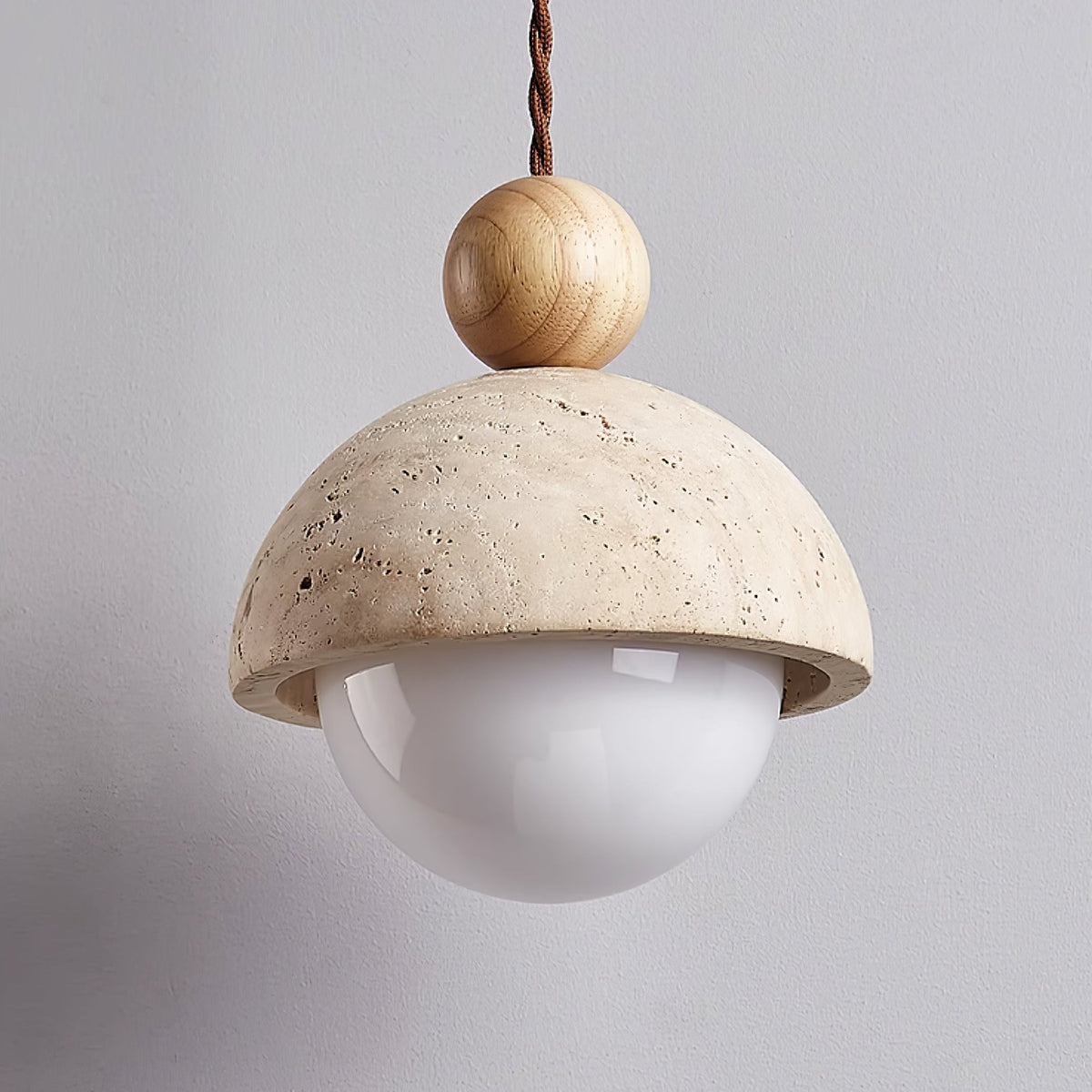 Bexn Travertine Pendelleuchte