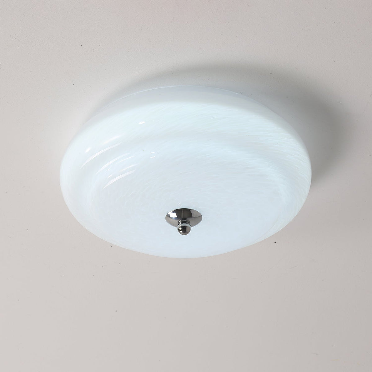 Olnoreth zeitgenössische minimalistische Glas-Deckenleuchte