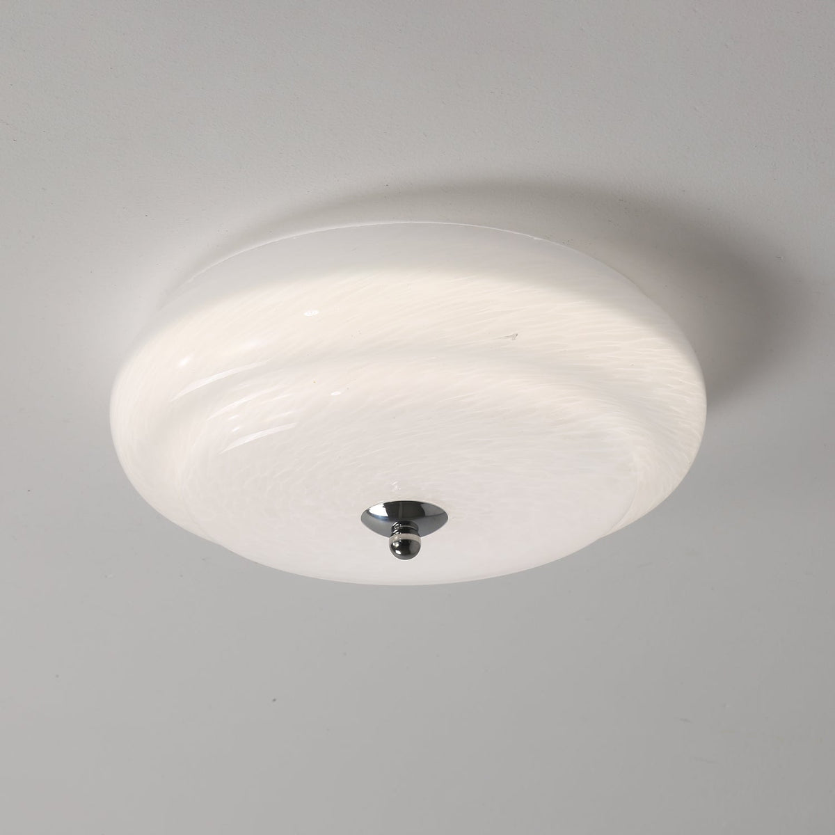 Olnoreth zeitgenössische minimalistische Glas-Deckenleuchte