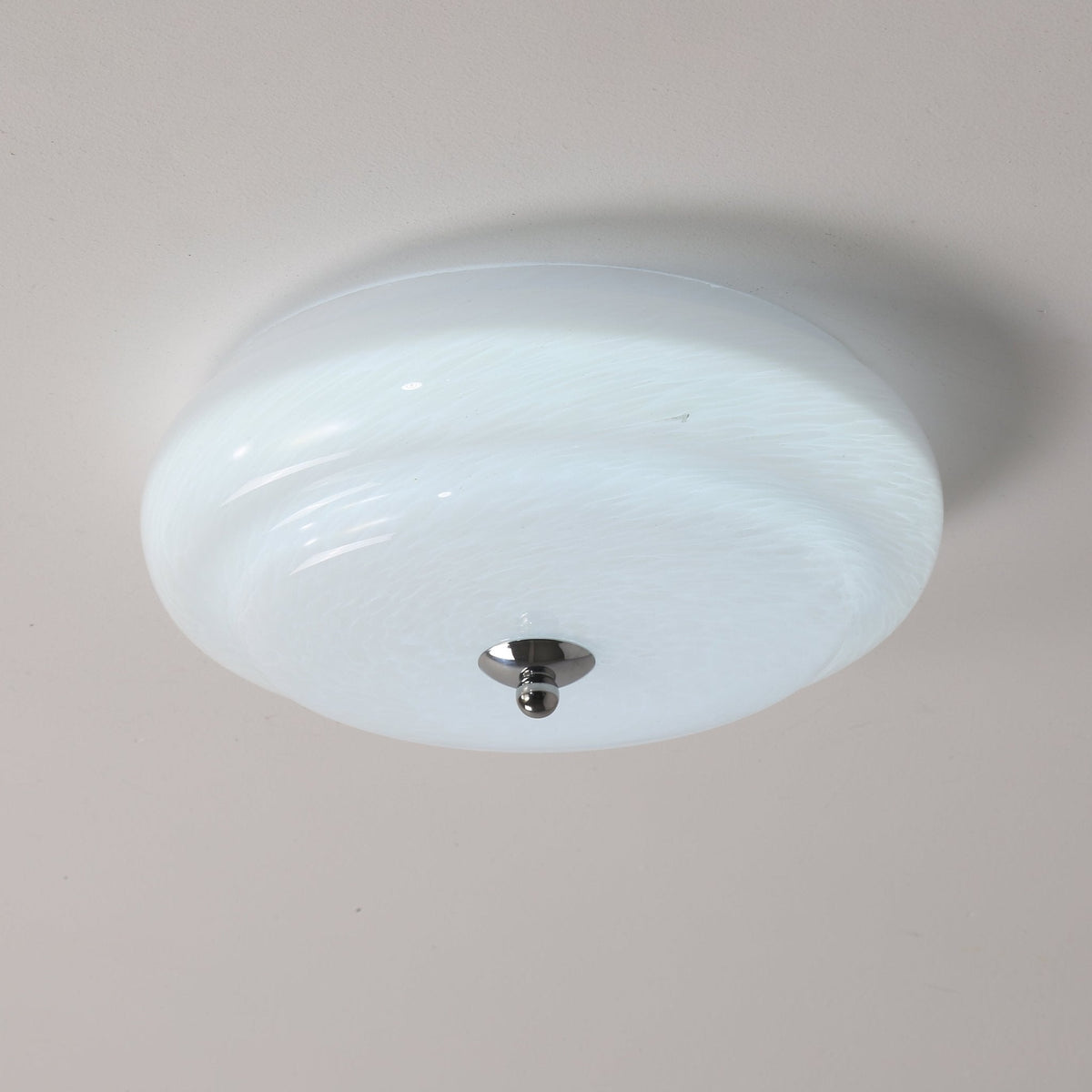 Olnoreth zeitgenössische minimalistische Glas-Deckenleuchte