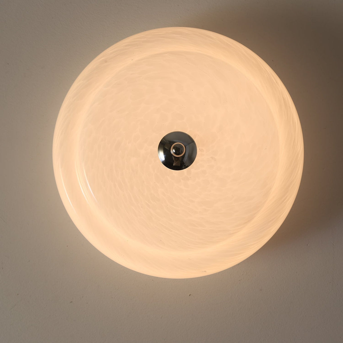 Olnoreth zeitgenössische minimalistische Glas-Deckenleuchte
