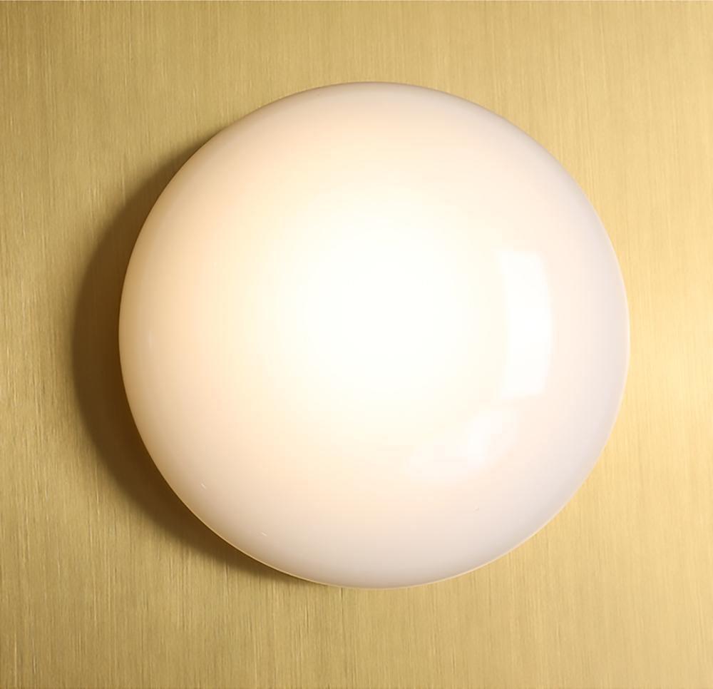 Ivsolion zeitgenössische minimalistische Wandleuchte aus Glas mit schräger Ausrichtung