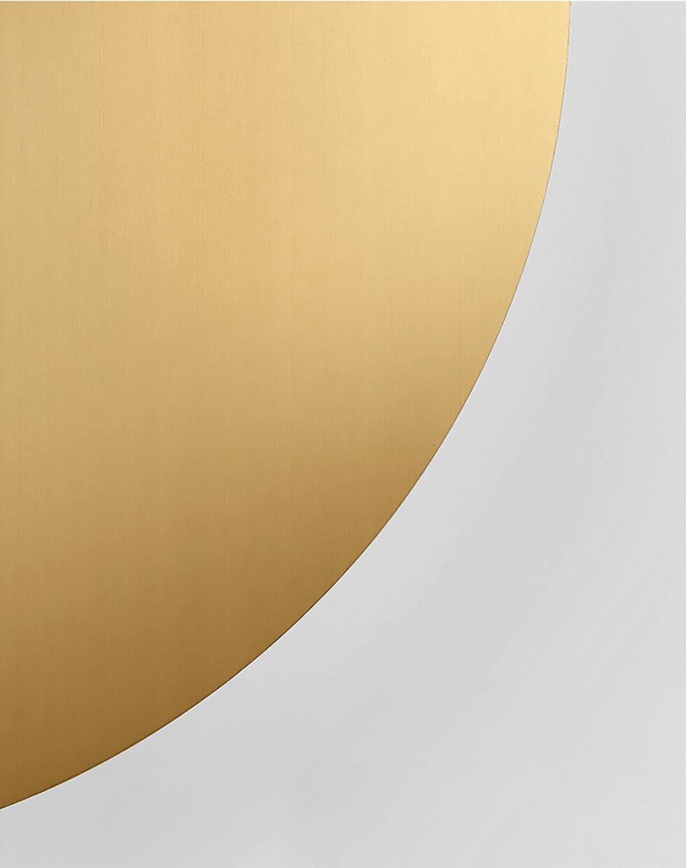 Ivsolion zeitgenössische minimalistische Wandleuchte aus Glas mit schräger Ausrichtung