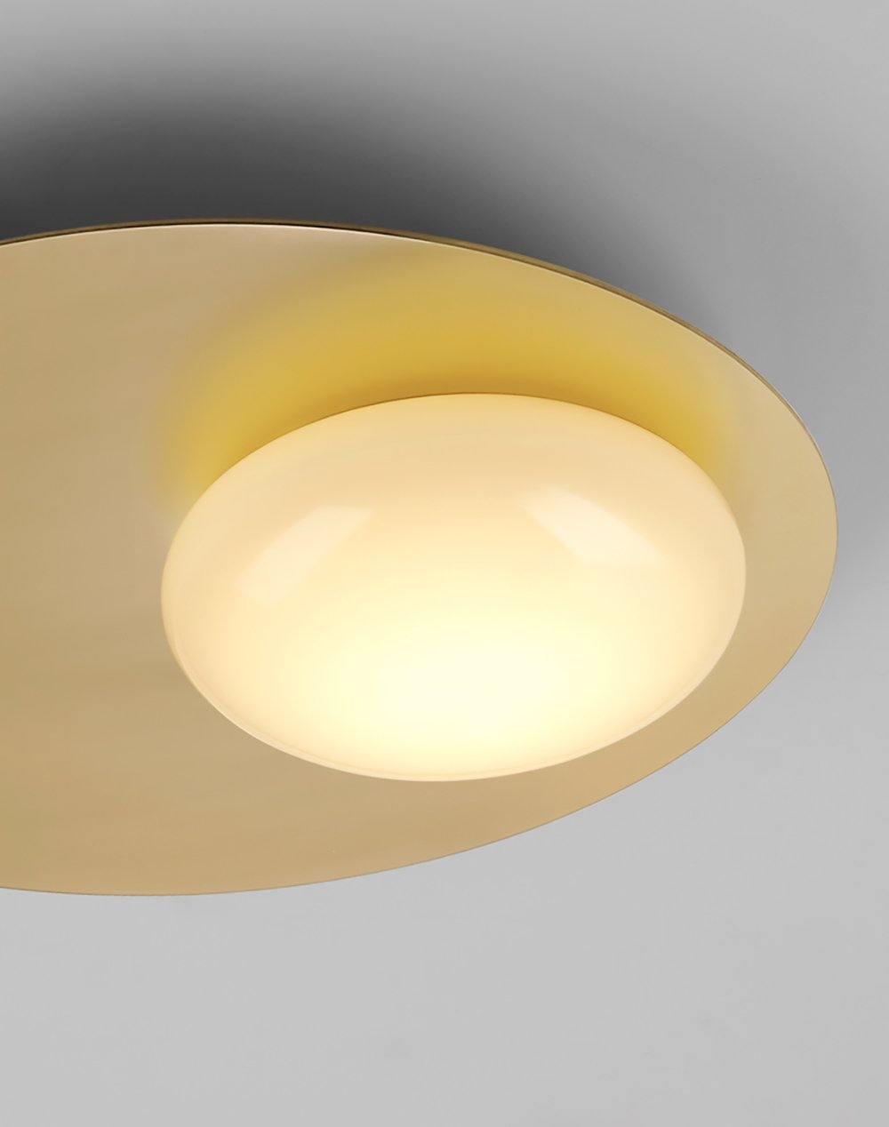 Ivsolion zeitgenössische minimalistische Wandleuchte aus Glas mit schräger Ausrichtung