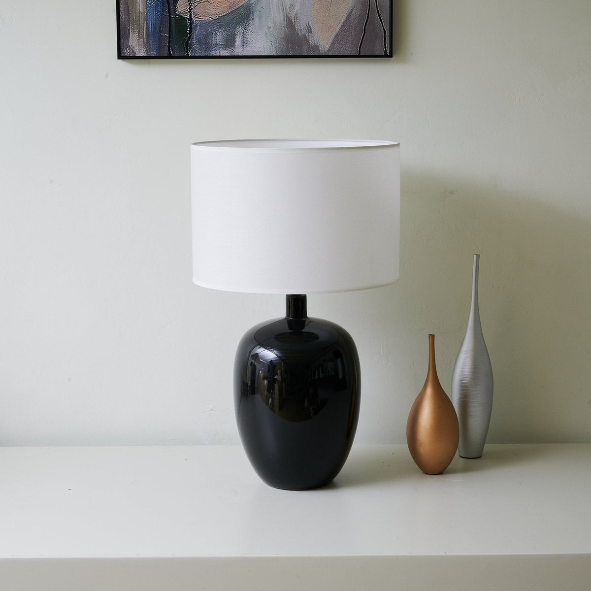 Derek Moderne Keramik-Tischlampe