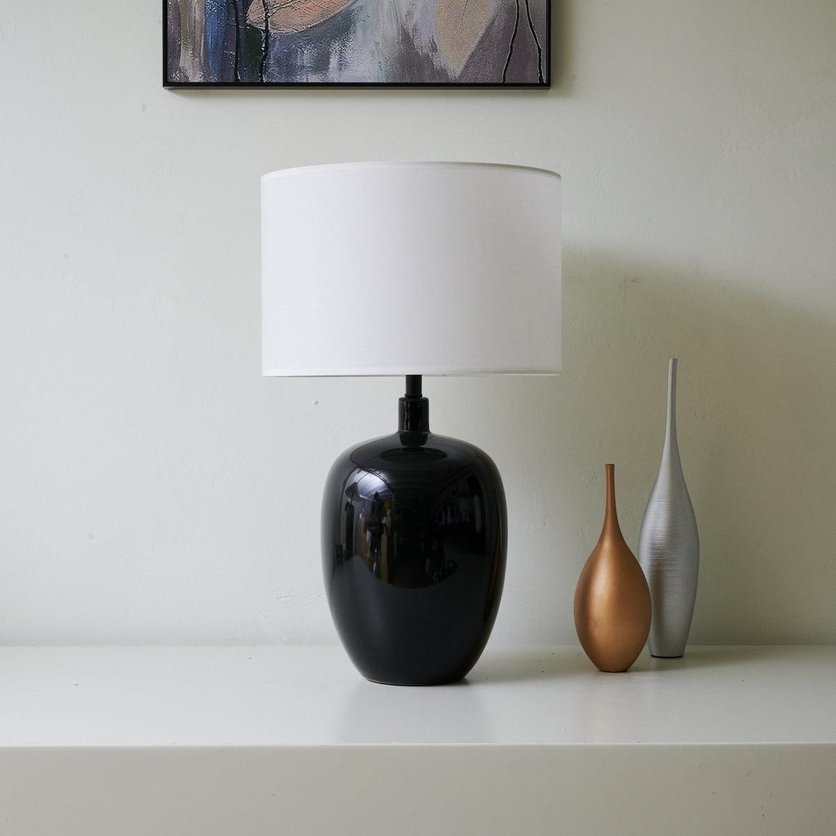 Derek Moderne Keramik-Tischlampe