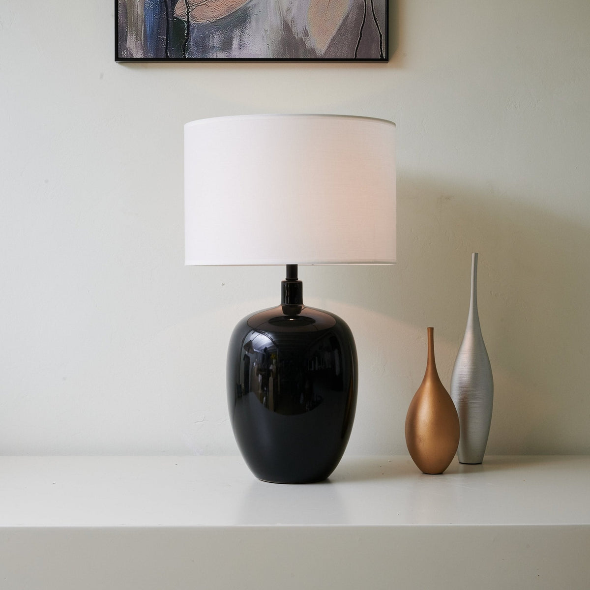 Derek Moderne Keramik-Tischlampe