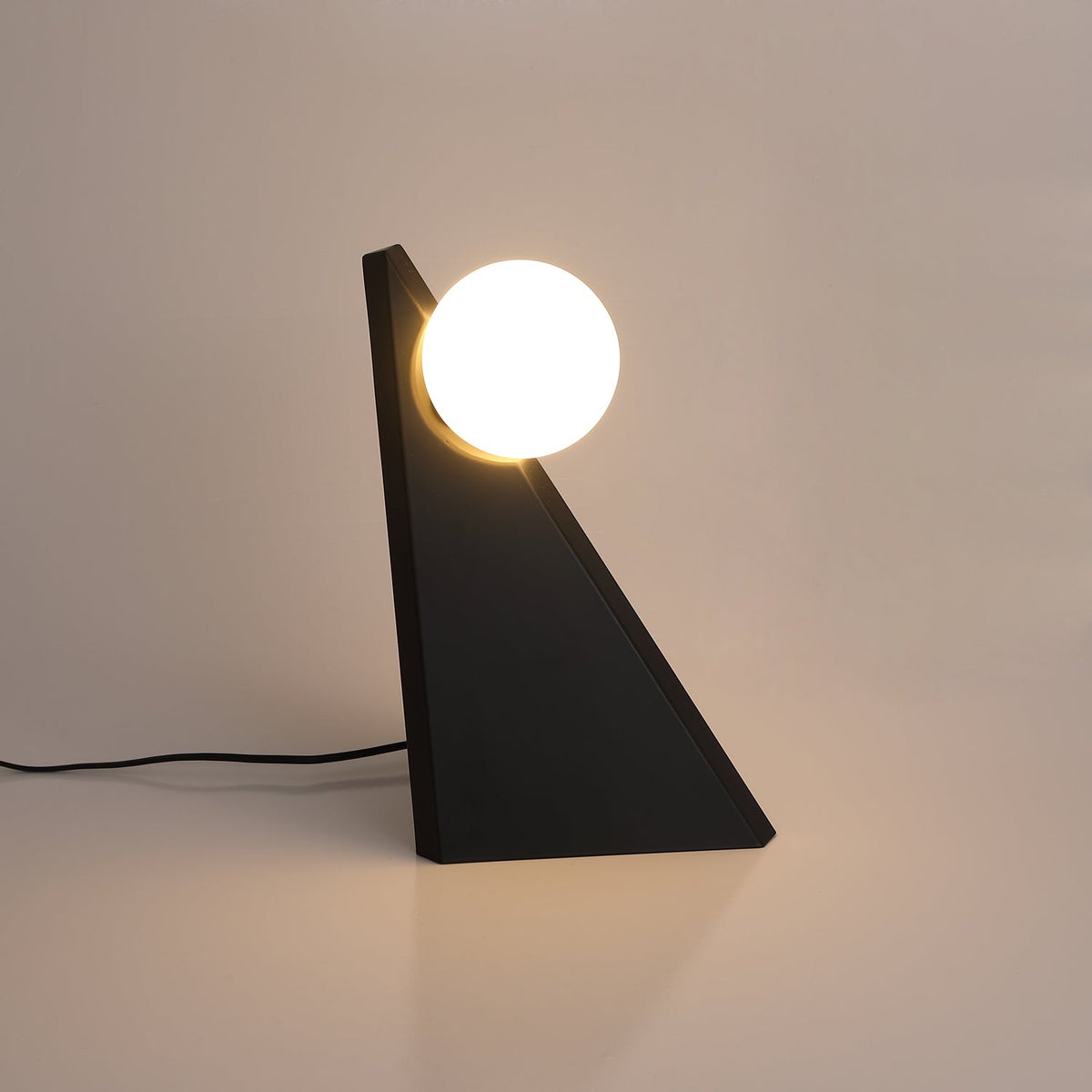 Nixie Geometrische Glas-Tischleuchte