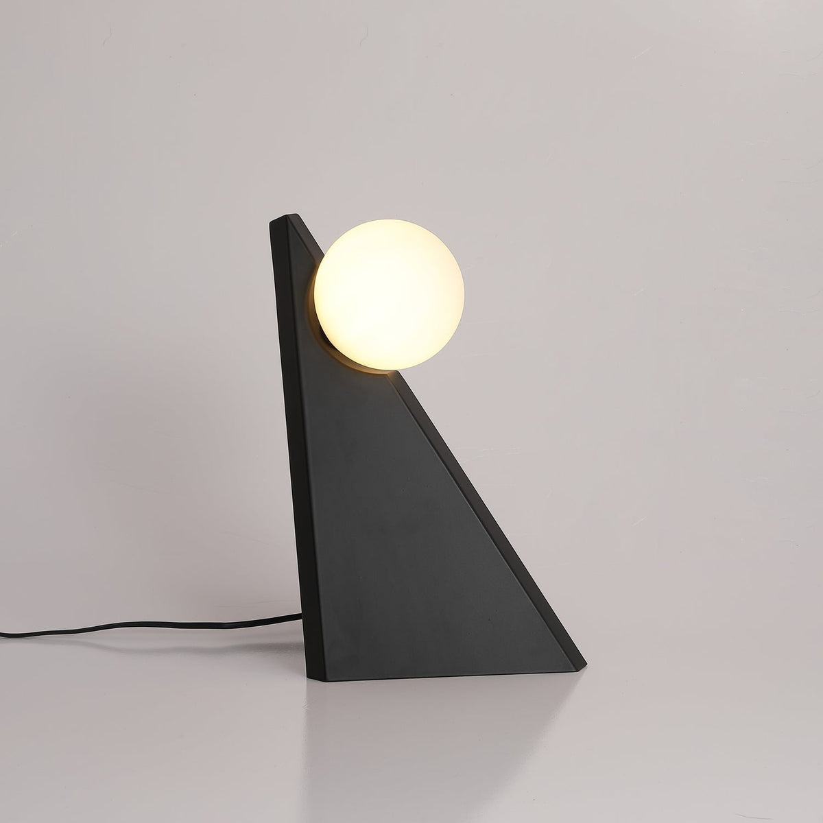 Nixie Geometrische Glas-Tischleuchte