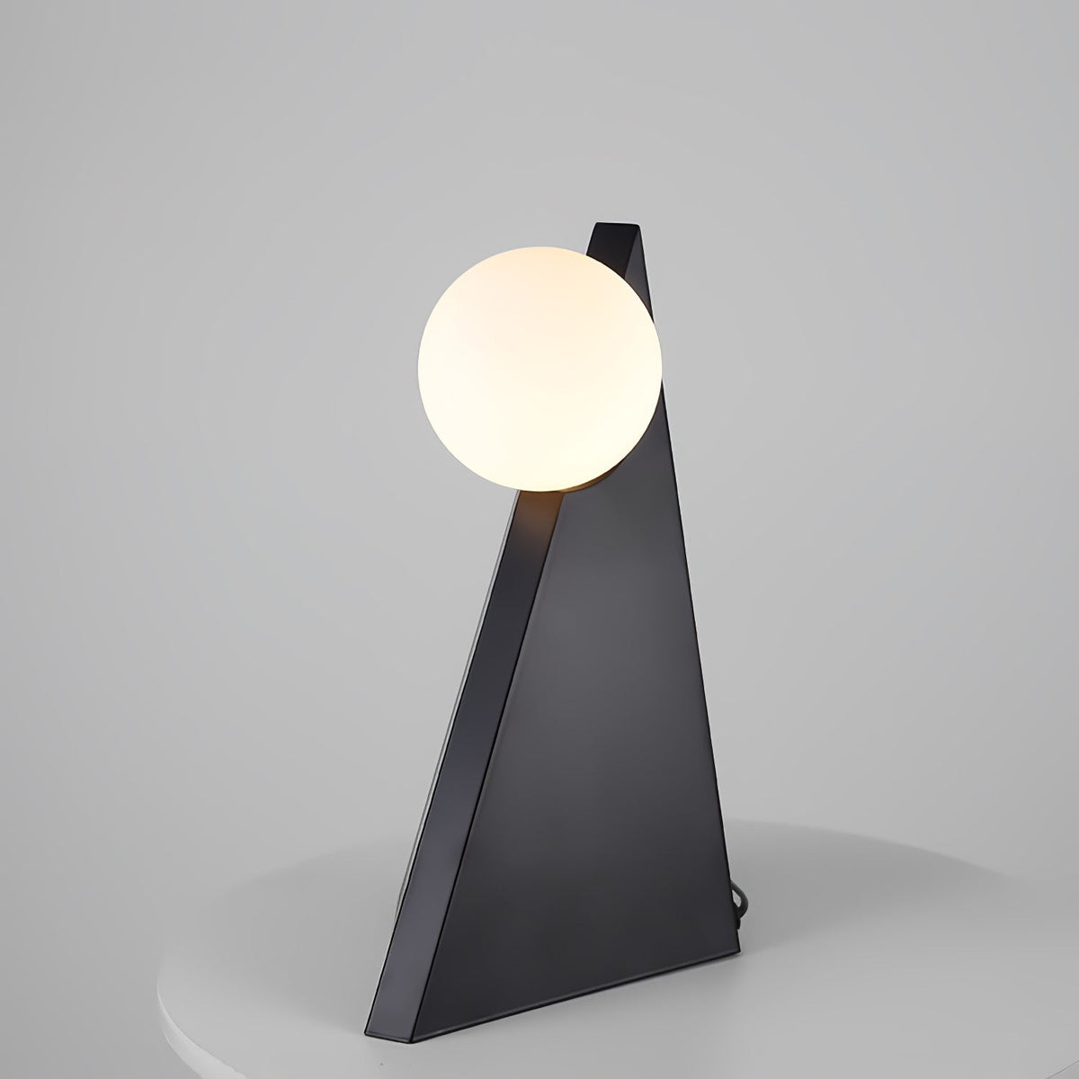 Nixie Geometrische Glas-Tischleuchte