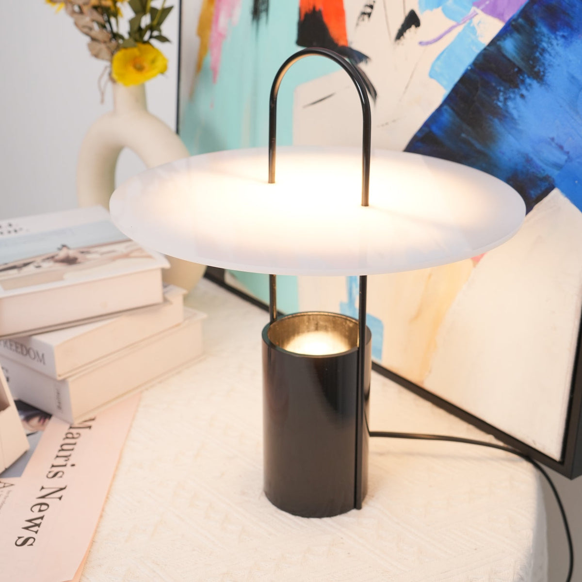 Hattie moderne Tischlampe