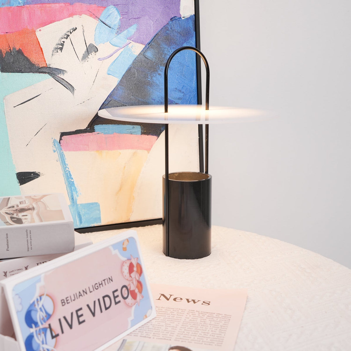 Hattie moderne Tischlampe