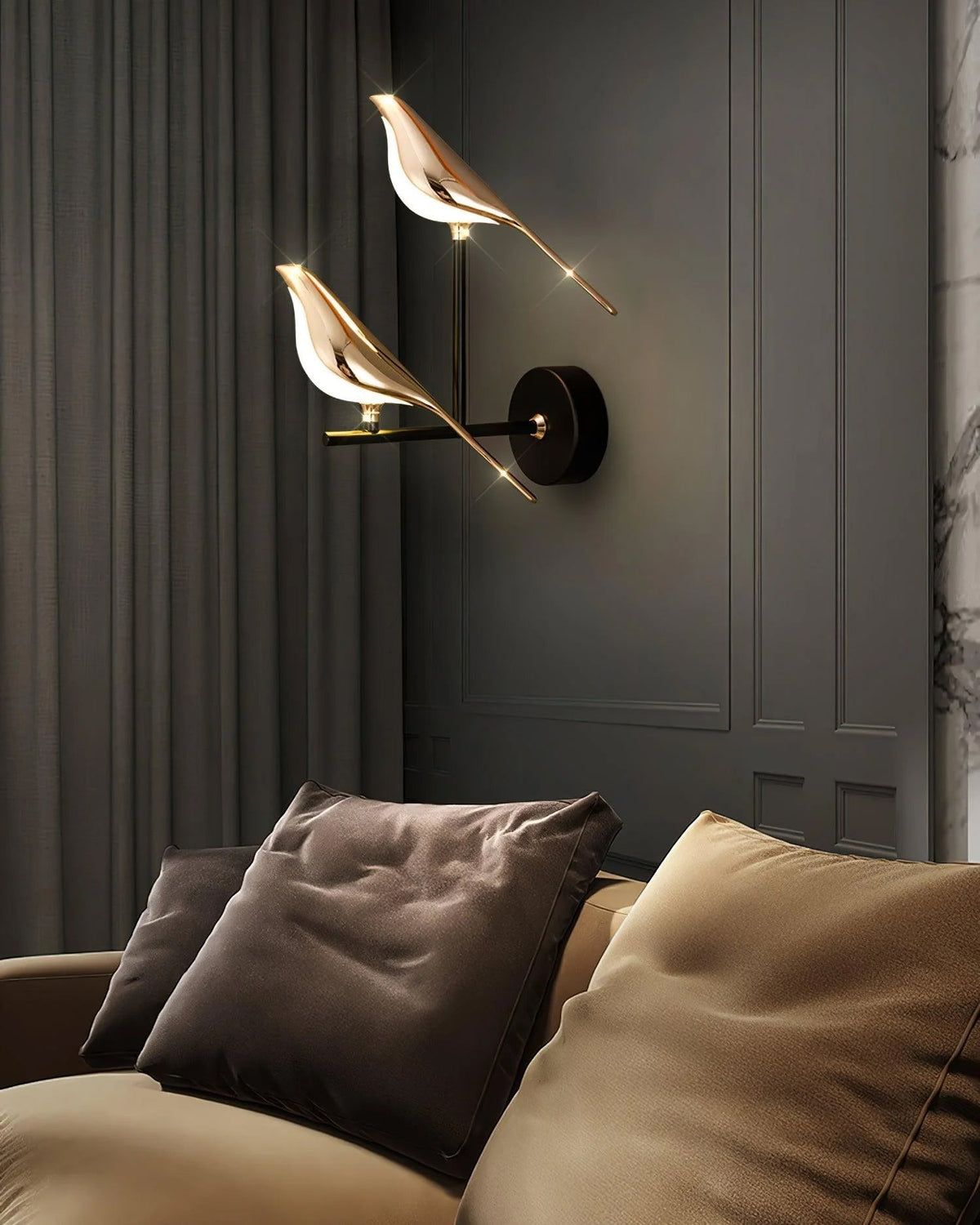 Vale Loveable Premium zeitgenössische Kunst-Wandleuchte mit Stecker